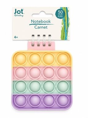 Jot Writing Pastel Rainbow Pop-It Notebook 50 sheets
